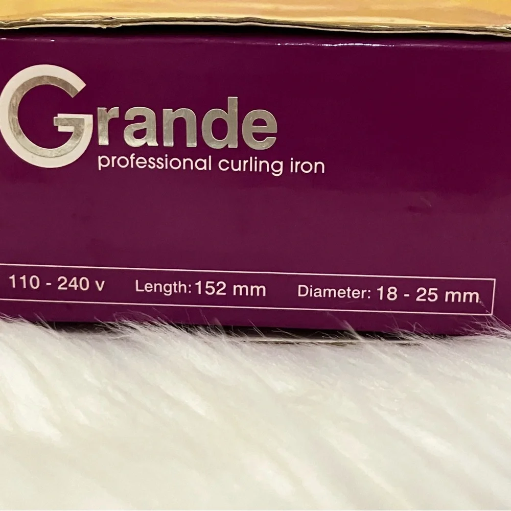 Herstyle Vibrant Purple Hair Curling Wand - Picture 5 of 7